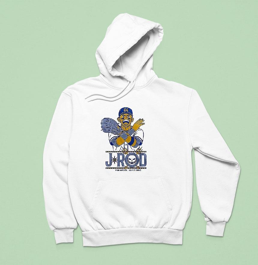 Seattle Mariners Julio Rodrguez J Rod One Piece No Fly Zone Might As Well Go Win Hoodie Seattle Mariners Julio Rodrguez J Rod One Piece No Fly Zone Might As Well Go Win Hoodie