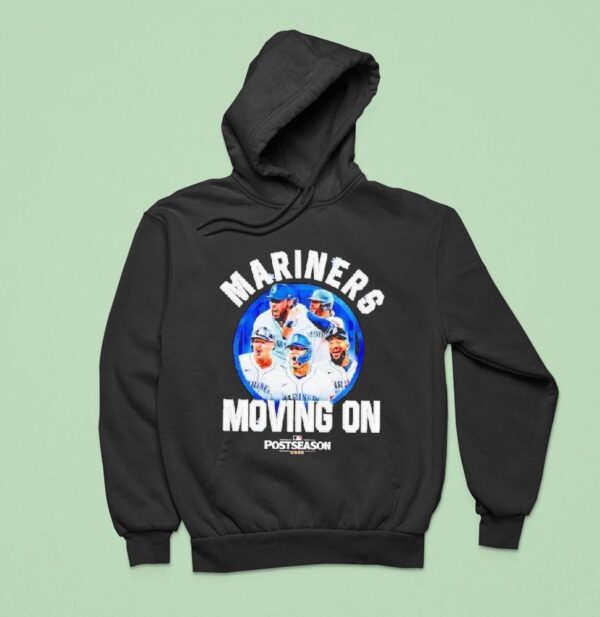Seattle Mariners Moving On Postseason Mlb Hoodie