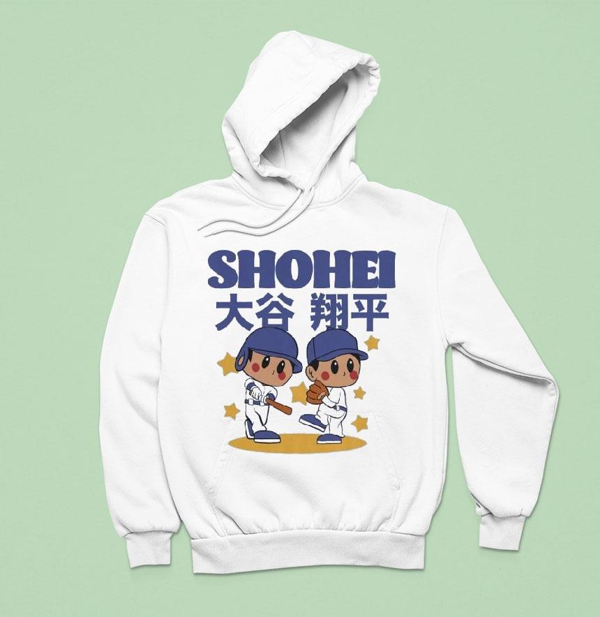 Shohei Ohtani Superstar Cartoon Baseball Mlb Hoodie Shohei Ohtani Superstar Cartoon Baseball Mlb Hoodie