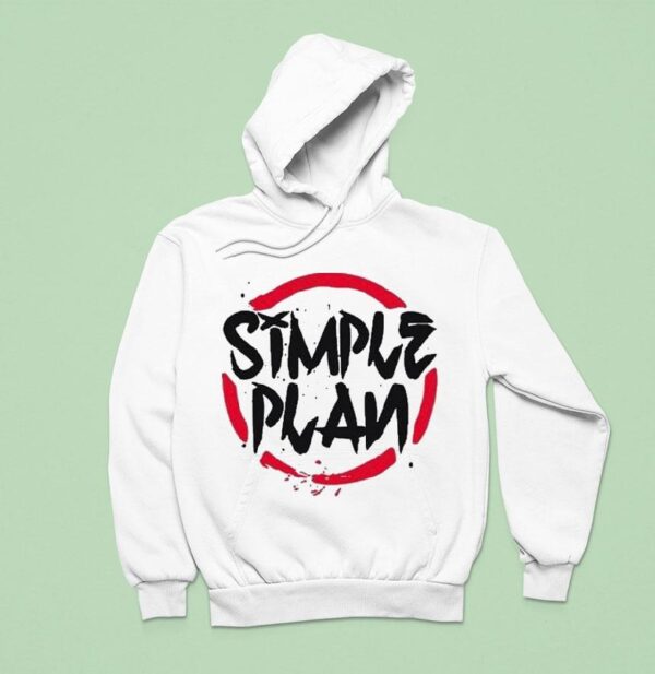 Simple Plan Circle Spla Hoodie