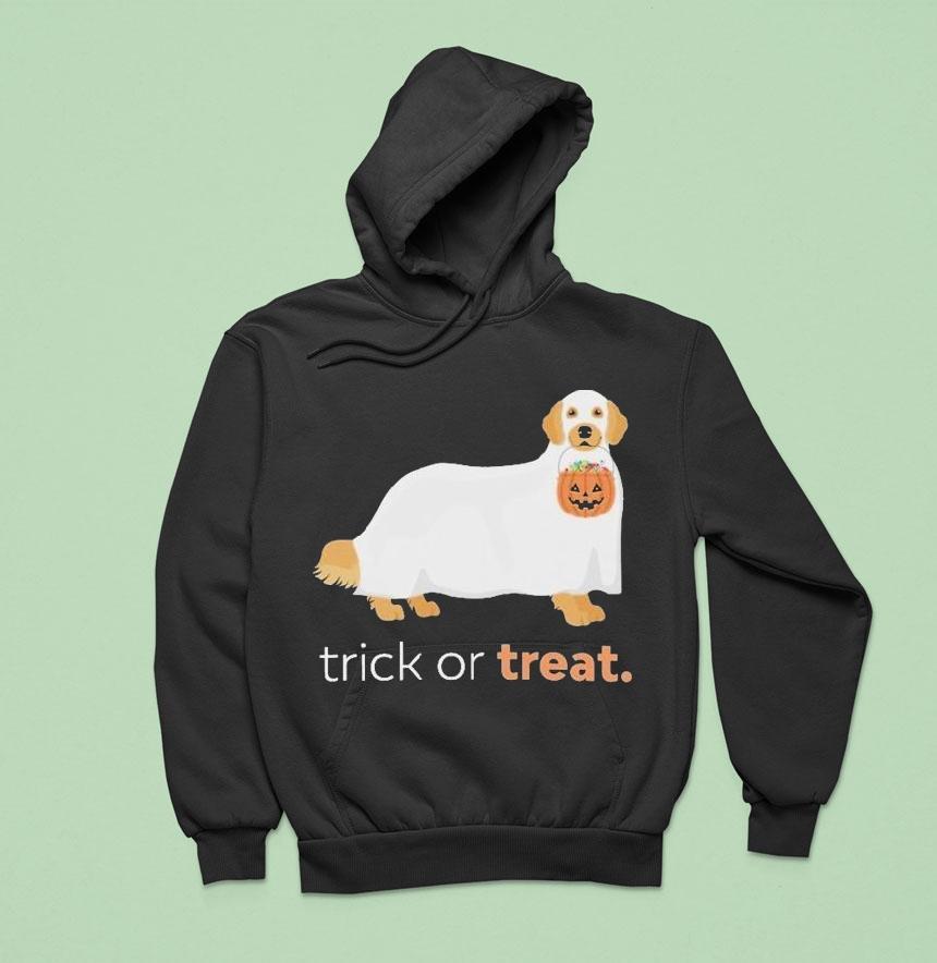 Spooky Pup Trick Or Treat Encore Vet Group Hoodie Spooky Pup Trick Or Treat Encore Vet Group Hoodie