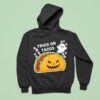 Spooky Taco Jack O Lantern Halloween Mexican Food Hoodie