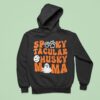 Spooky Tacular Husky Mama Halloween Ghos Hoodie