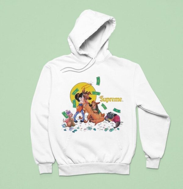 Supreme All Dogs Go To Heaven Disney Hoodie