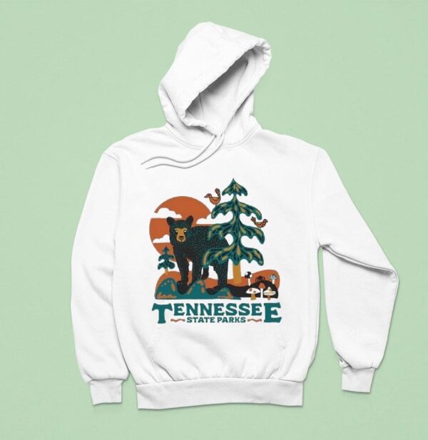 Tennessee State Parks Bear In The Woods Hoodie