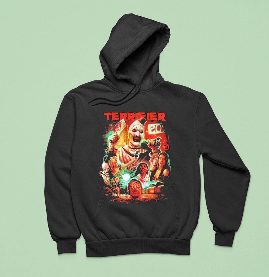 Terrifier Man Of The Hour Hoodie Terrifier Man Of The Hour Hoodie