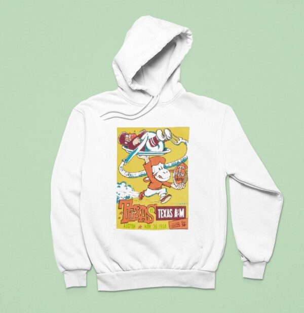 Texas Longhorns Not Turkey Day But Aggie Day On A Plate Hoodie