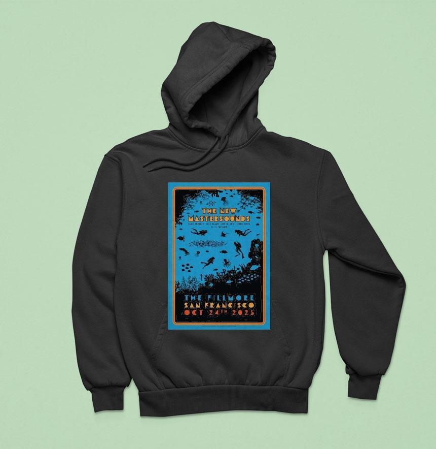 The New Mastersounds San Francisco October Hoodie The New Mastersounds San Francisco October Hoodie