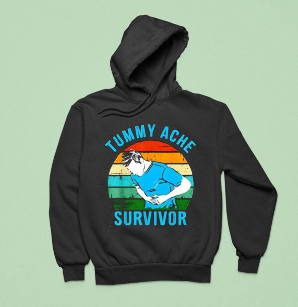 Tummy Ache Survivor Vintage Hoodie