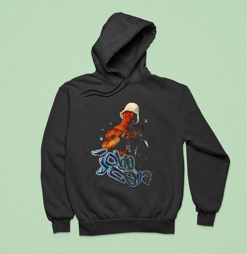 Tyrese Haliburton Wears John Cena Word Life Graphic Hoodie Tyrese Haliburton Wears John Cena Word Life Graphic Hoodie