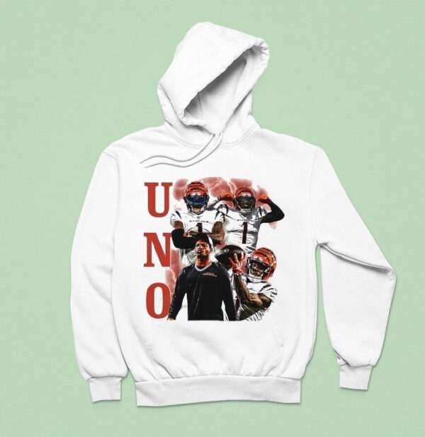 Uno Ja Marr Chase Cincinnati Bengals Football Hoodie