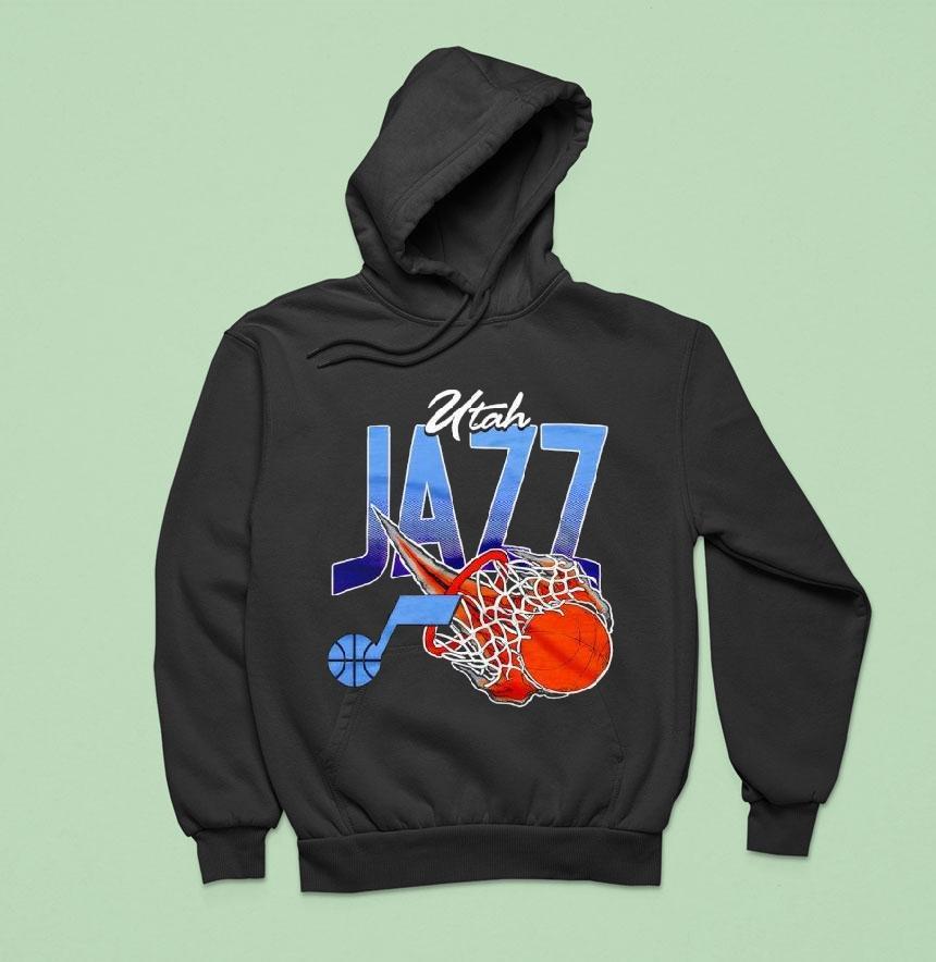 Utah Jazz On Fire Nba Basketball Hoodie Utah Jazz On Fire Nba Basketball Hoodie