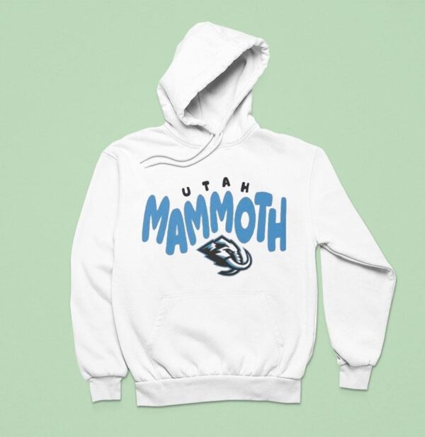 Utah Mammoth Hockey Nhl Logo Hoodie