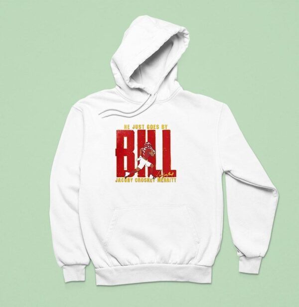 Washington Commanders He Just Goes By Bill Jacory Croskey Merritt Caricature Signature Hoodie