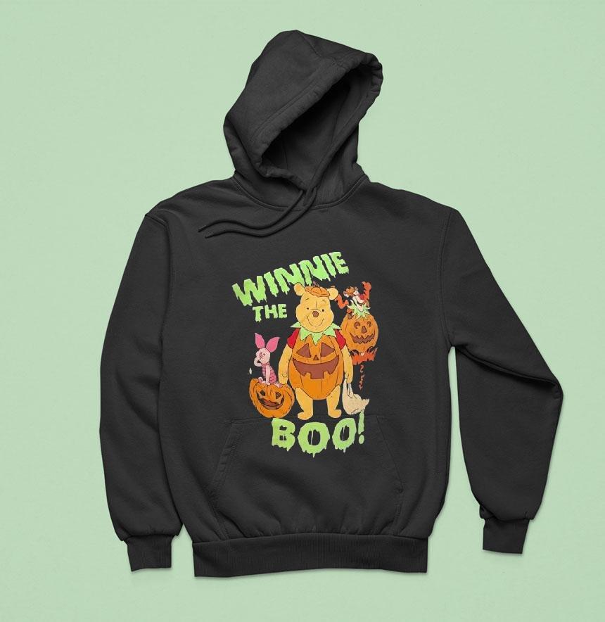 Winnie The Pooh Piglet And Tigger Winnie The Boo Pumpkin Halloween Hoodie Winnie The Pooh Piglet And Tigger Winnie The Boo Pumpkin Halloween Hoodie