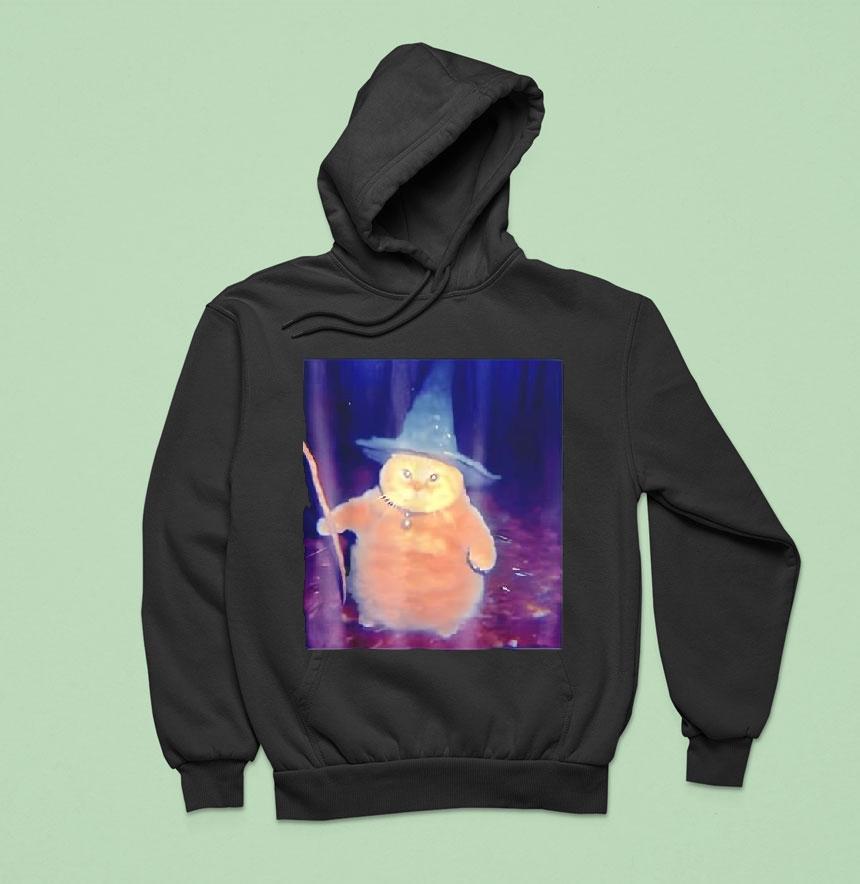 Wizard Cat Meme Vintage Halloween Hoodie Wizard Cat Meme Vintage Halloween Hoodie