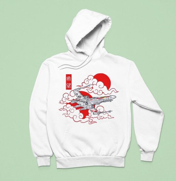 X Wing Among The Clouds Hoodie