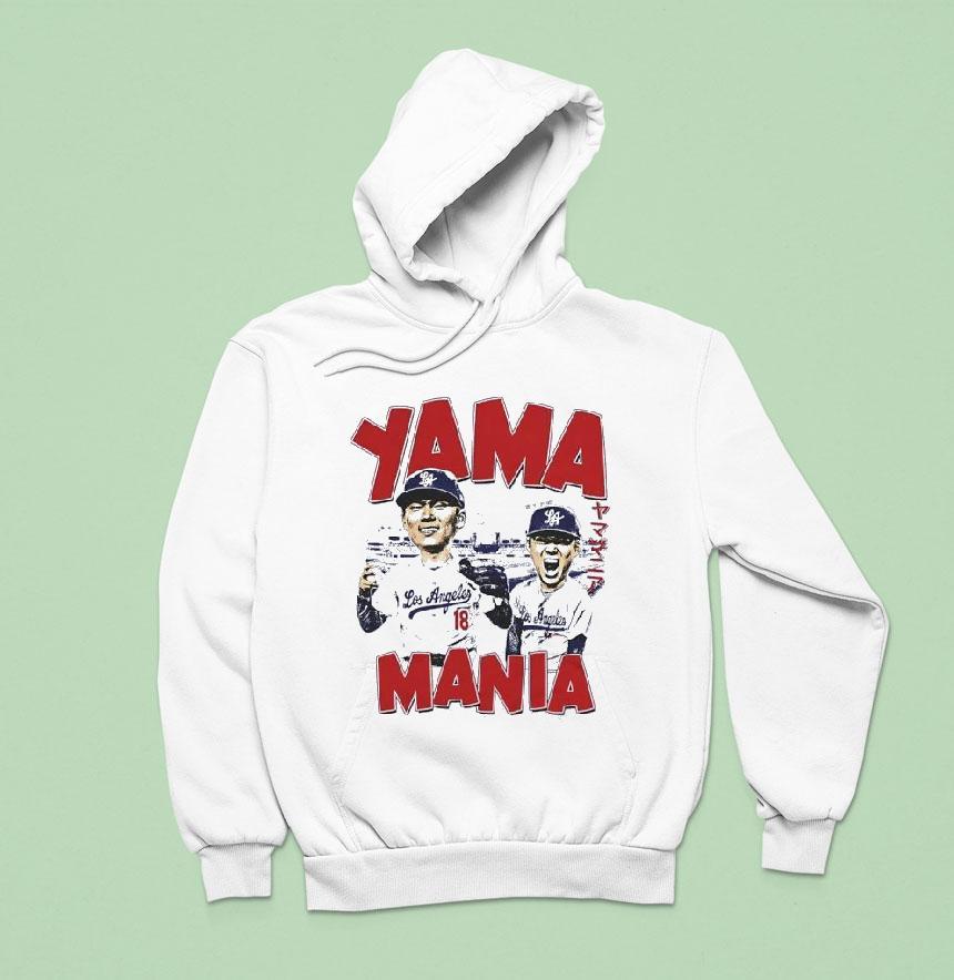 Yamamania Yoshinobu Yamamoto Los Angeles Dodgers Hoodie Yamamania Yoshinobu Yamamoto Los Angeles Dodgers Hoodie