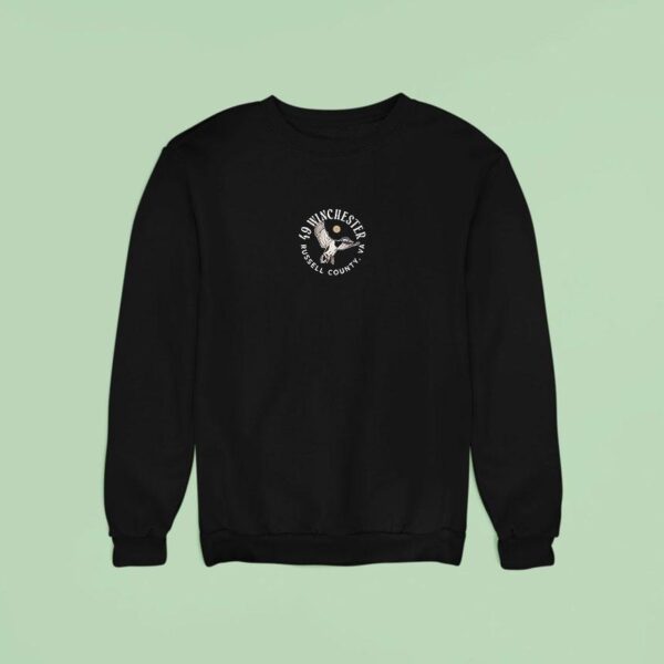 Winchester Leavin This Holler Maroon Duck Sweatshirt