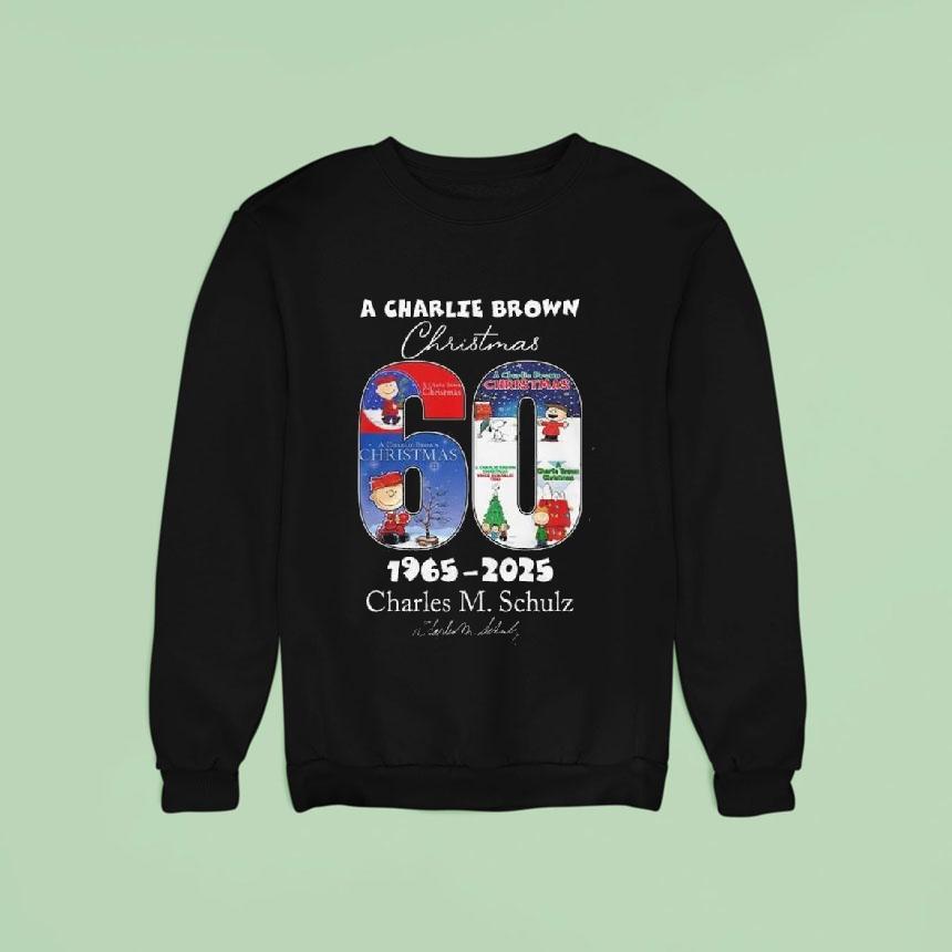 A Charlie Brown Christmas Years Charles M Schulz Sweatshirt A Charlie Brown Christmas Years Charles M Schulz Sweatshirt