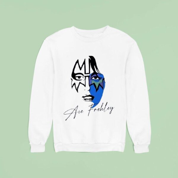 Ace Frehley Face Graphic Sweatshirt