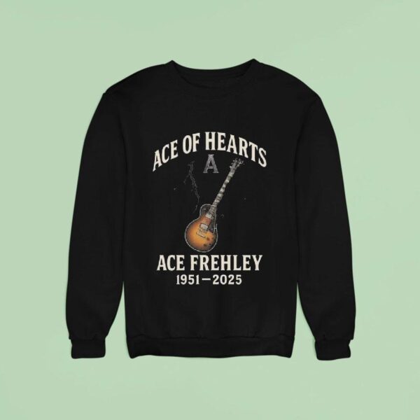 Ace Of Hearts Ace Frehley Sweatshirt