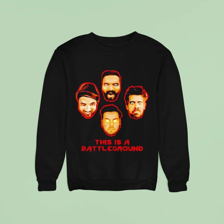 Adtr Doom This Is A Battleground Sweatshirt Adtr Doom This Is A Battleground Sweatshirt