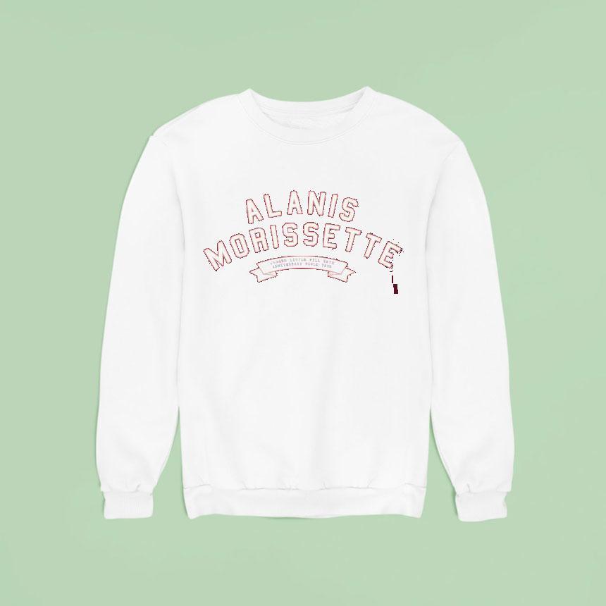 Alanis Morissette Catholic Girls Sweatshirt Alanis Morissette Catholic Girls Sweatshirt