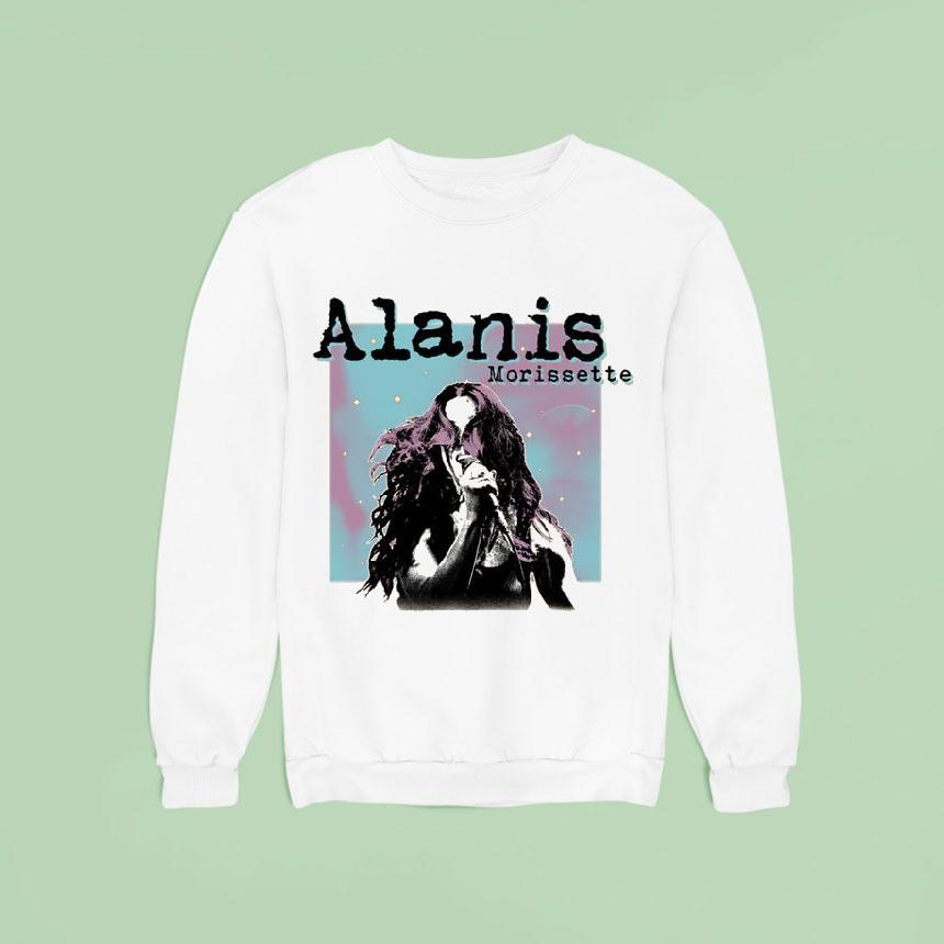 Alanis Morissette Simple Photo Tour Sweatshirt Alanis Morissette Simple Photo Tour Sweatshirt