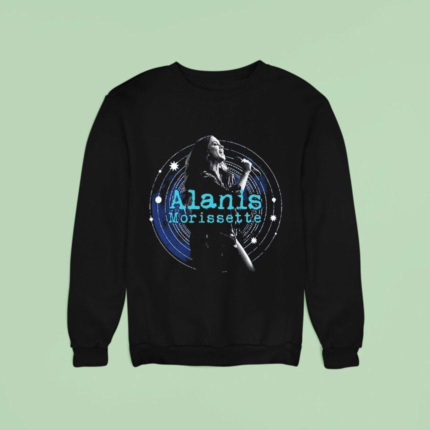 Alanis Morissette Star Rings Tour Sweatshirt Alanis Morissette Star Rings Tour Sweatshirt