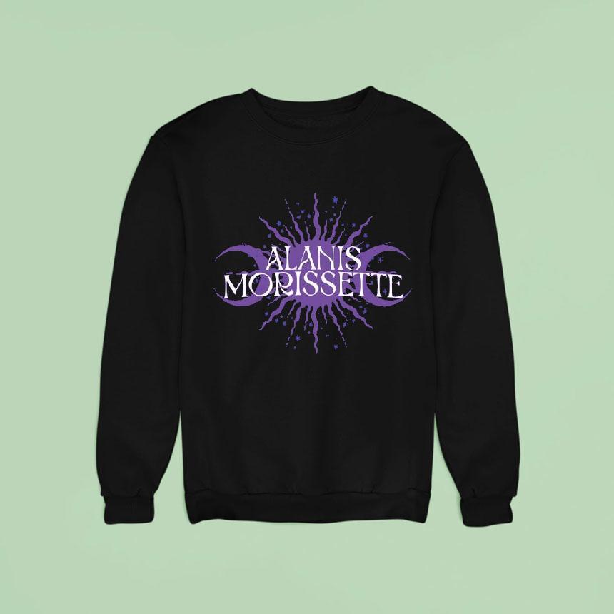 Alanis Morissette Sun And Moon Sweatshirt Alanis Morissette Sun And Moon Sweatshirt