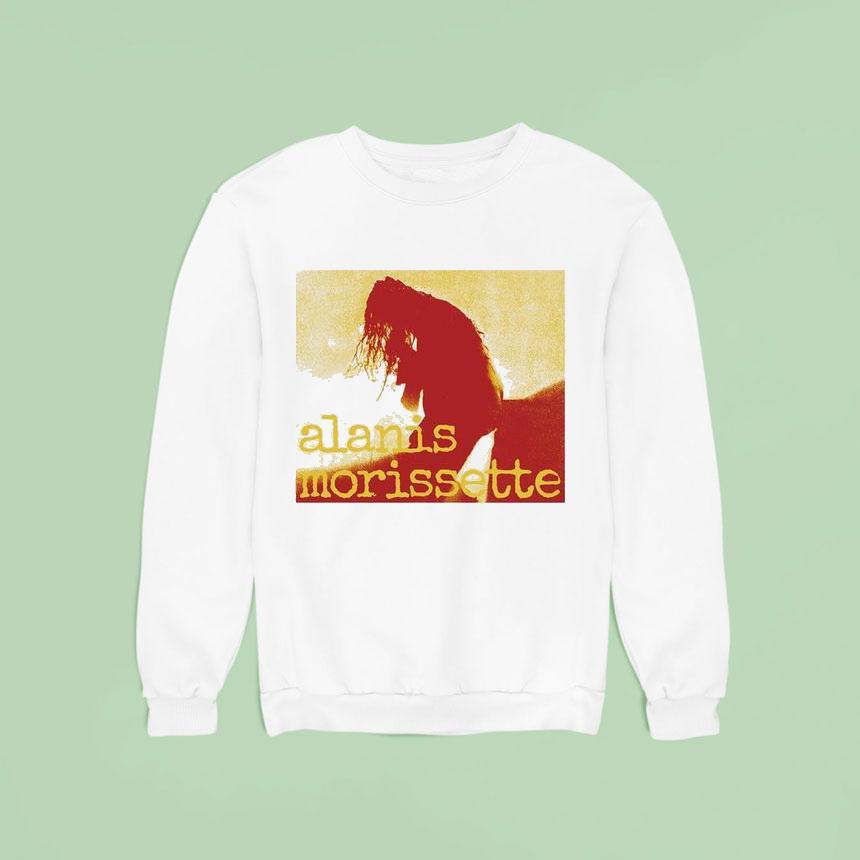 Alanis Morissette Yellow Silhouette Sweatshirt Alanis Morissette Yellow Silhouette Sweatshirt