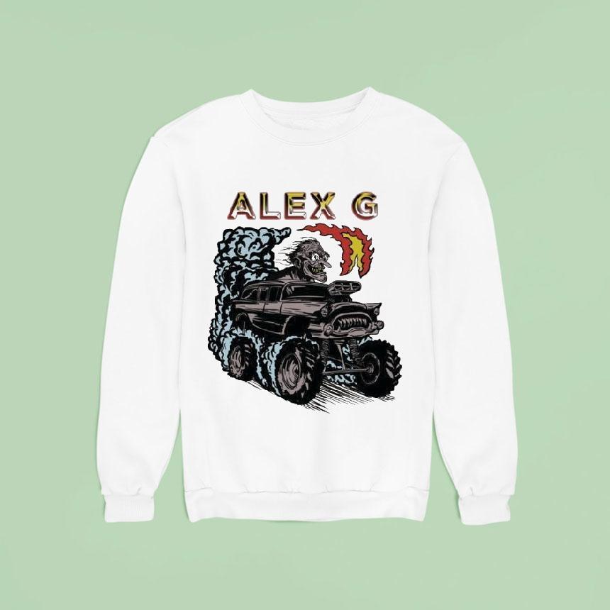 Alex G Monster Truck Sweatshirt Alex G Monster Truck Sweatshirt