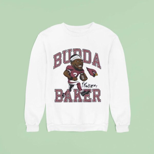 Arizona Cardinals Budda Baker Nfl Football Signature Sweatshirt