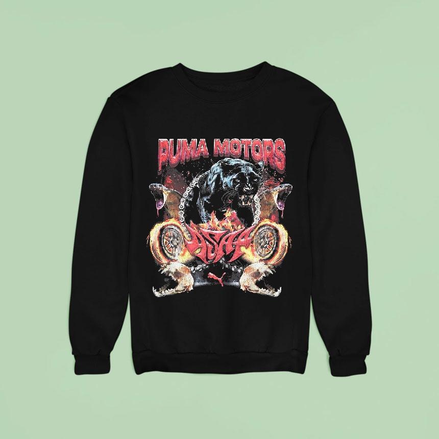 Asap Rocky X Puma Motors Panther Sweatshirt Asap Rocky X Puma Motors Panther Sweatshirt