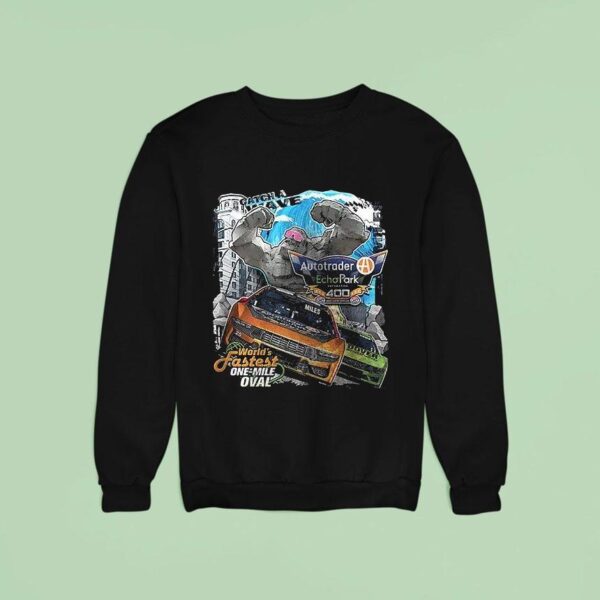 Autotrader Echopark Beach World S Fastest One Mile Oval Sweatshirt