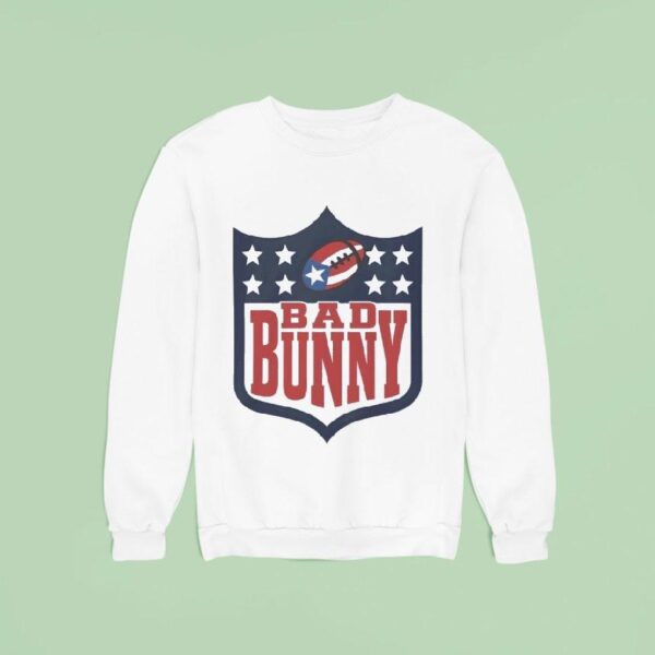 Bad Bunny Super Bowl Halftime Show Football Sweatshirt