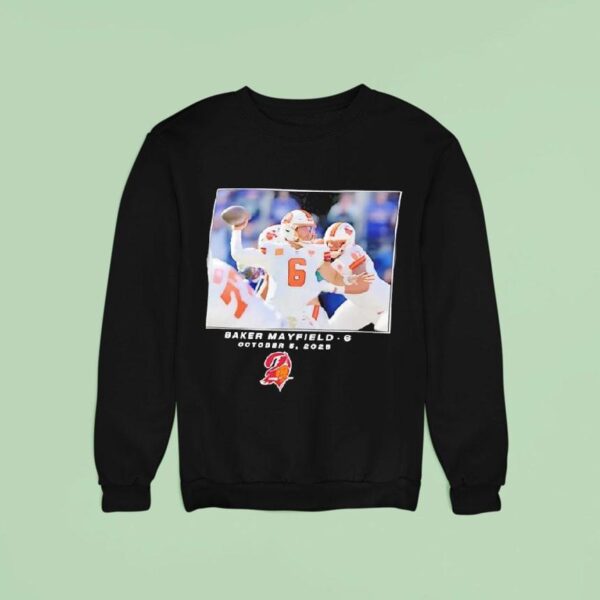 Baker Mayfield Tampa Bay Buccaneers Nfl October Th Graphic Sweatshirt