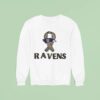 Baltimore Ravens Crucial Catch Sunny Rose Sweatshirt