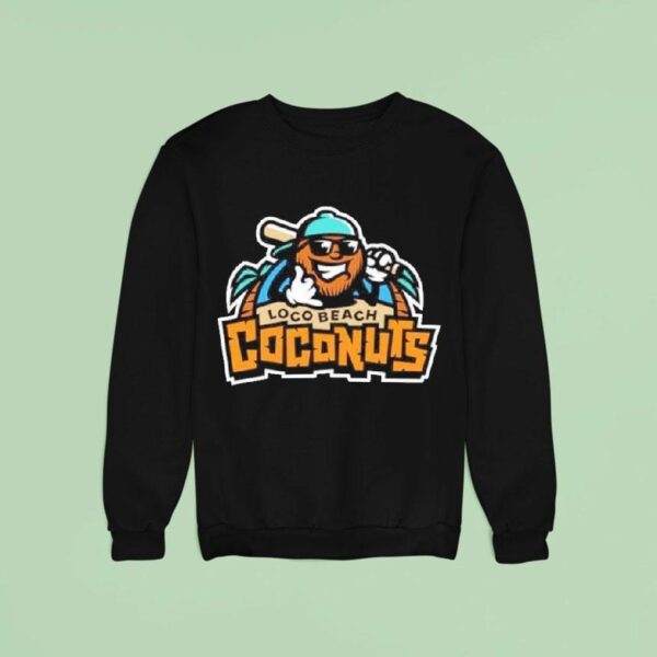 Banana Ball Team Loco Beach Coconuts Logo Sweatshirt
