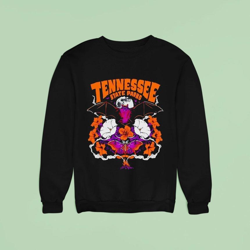 Bat Tennessee State Parks Halloween Sweatshirt Bat Tennessee State Parks Halloween Sweatshirt