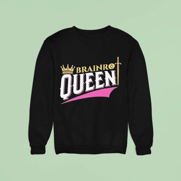 Benjixscarlett Brainrot Queen Sweatshirt