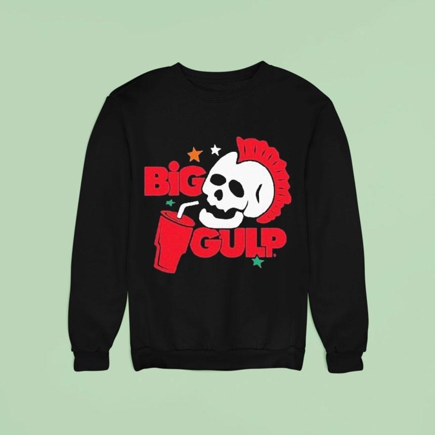 Big Gulp Mohawk Skull Sweatshirt Big Gulp Mohawk Skull Sweatshirt
