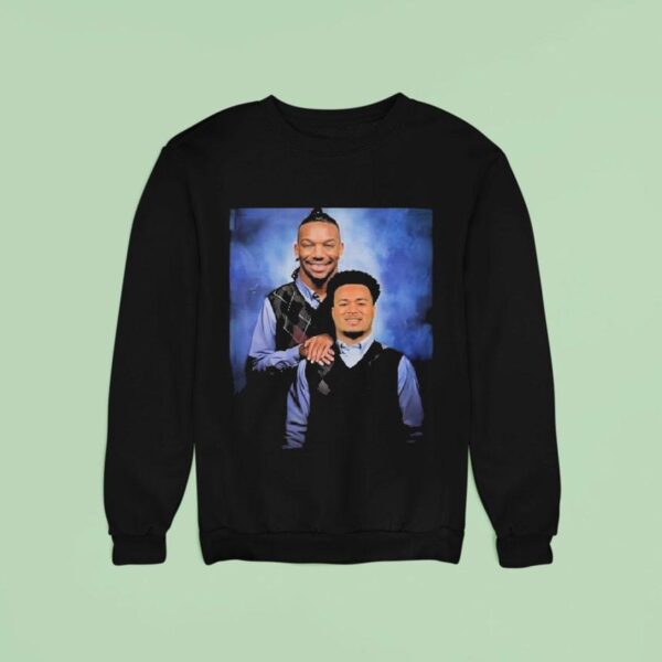 Bijan Robinson And Tyler Allgeier Step Brothers Sweatshirt