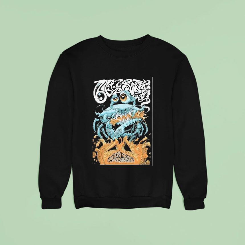 Billy Strings October In Baltimore Md Tour Crab Sweatshirt Billy Strings October In Baltimore Md Tour Crab Sweatshirt