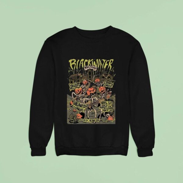 Blackwater Railroad Co Sheldon Community Arts Hangar In Talkeetna Alaska October Sweatshirt