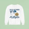 Blue October Ghost Dodgers Sweatshirt