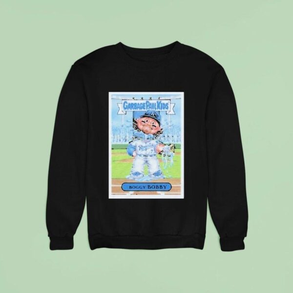 Bobby Witt Jr Boggy Bobby Garbage Pail Kids X Kansas City Royals Sweatshirt