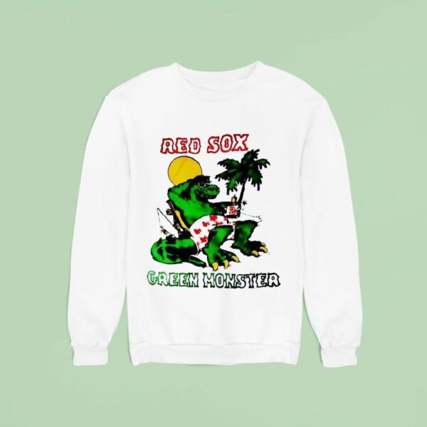 Boston Red Sox Green Momster Sweatshirt