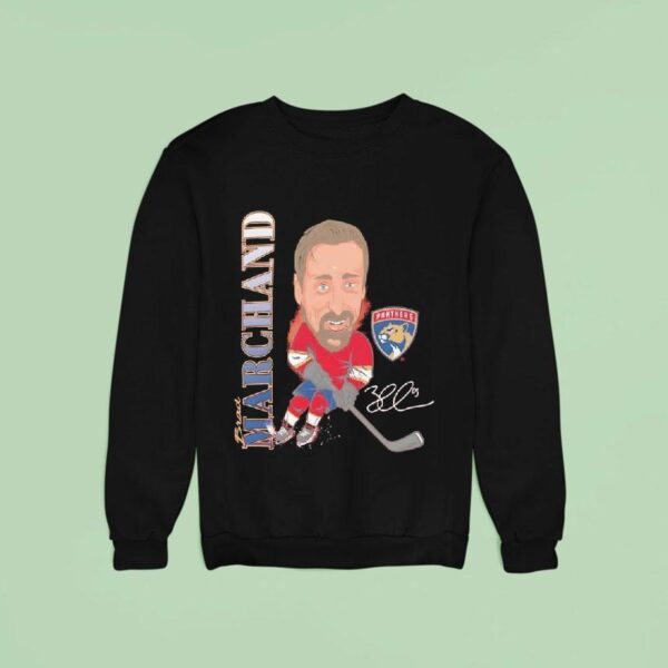 Brad Marchand Florida Panthers Hockey Nhl Signature Sweatshirt
